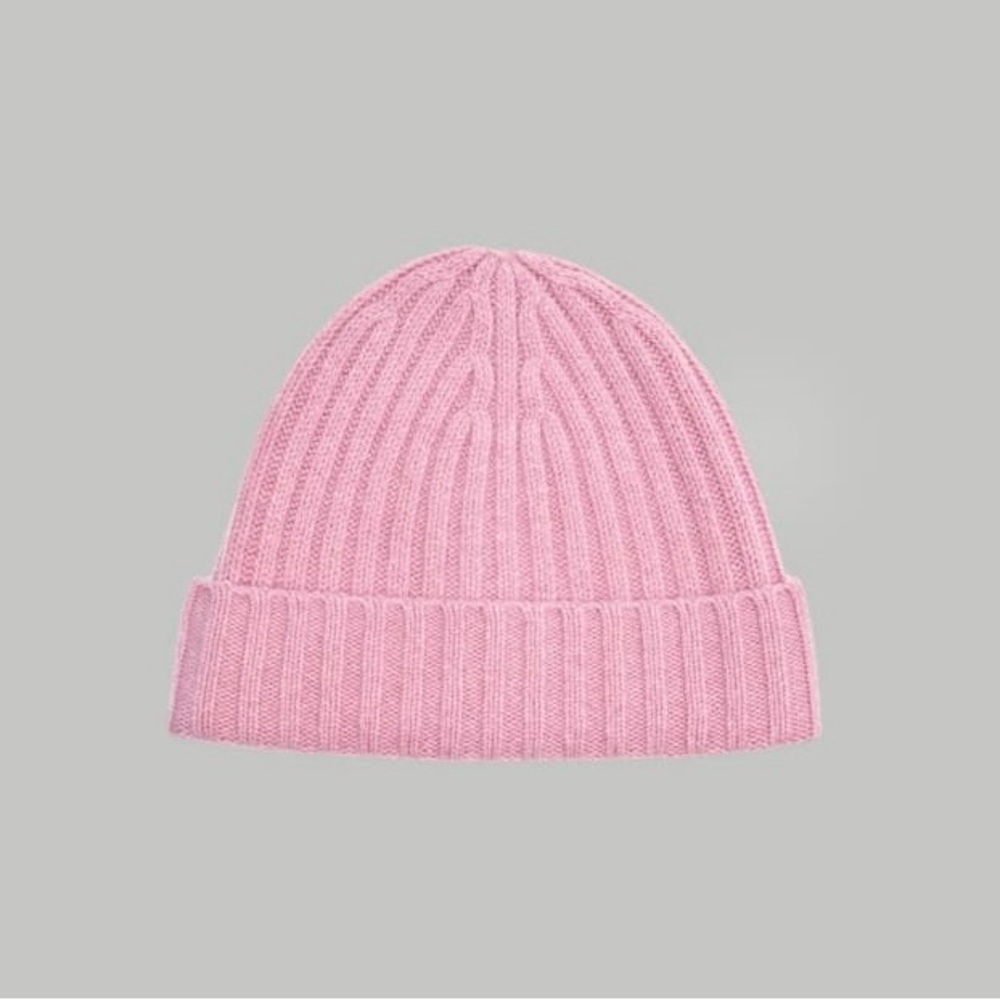 Cashmere pink beanie